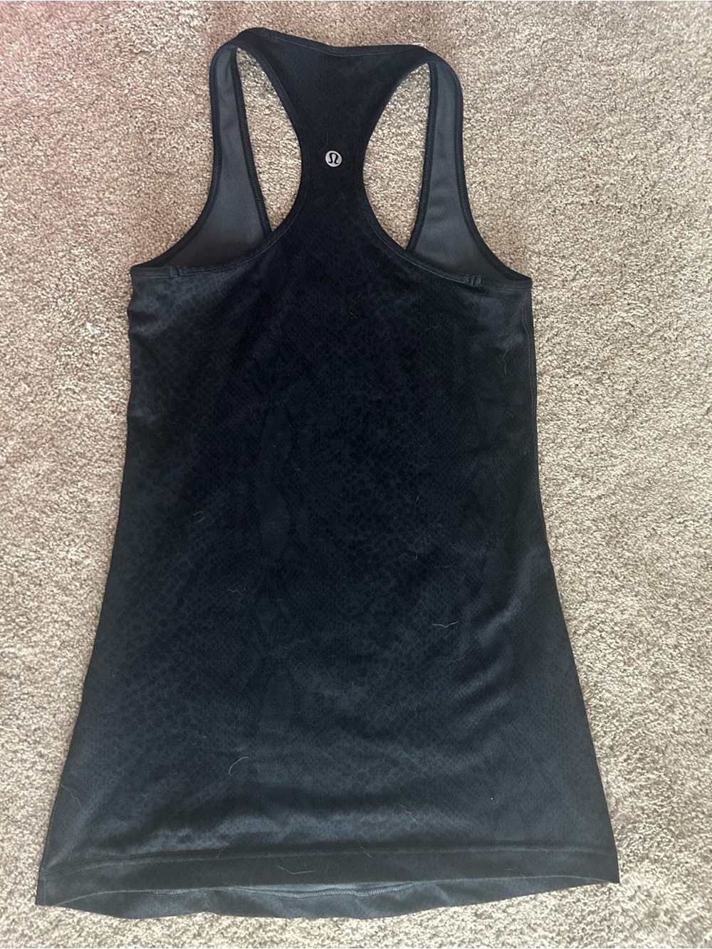lululemon athletica Black Racerback Athletic Tank